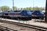 MNCR 221, 205 wait to go to NYC for rush hour.